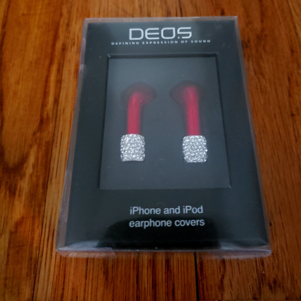 DEOS Swarovski Crystal Earbud Covers